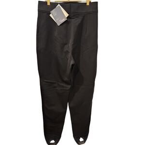 Eddie Bauer EBTEK High-rise black stirrup ski pants size 14